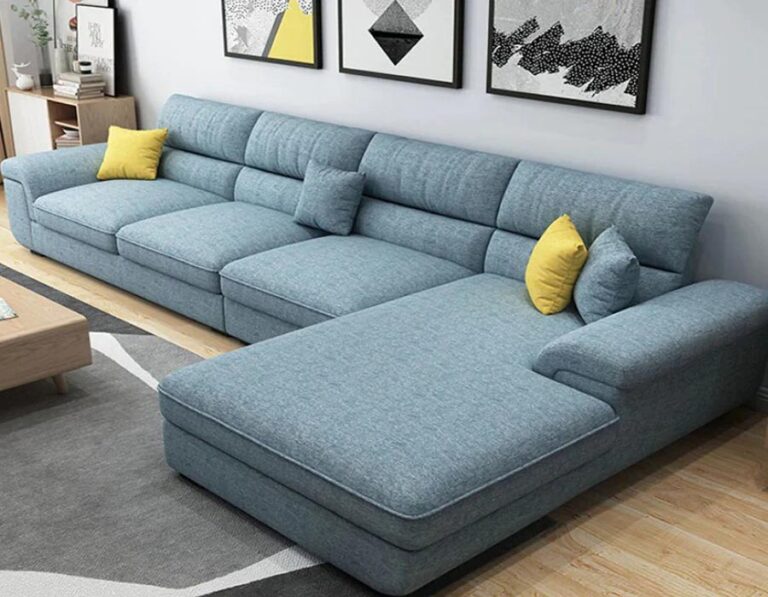 6 Seater L Type Sofa | L Type comfortable Sofa | Big Sofa (Finish Color ...